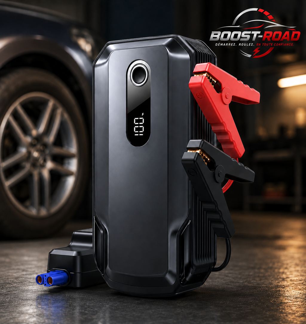 Booster de Batterie 2000A & Batterie Externe 20 000 mAh